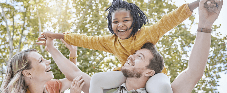Adoption parents with foster care child