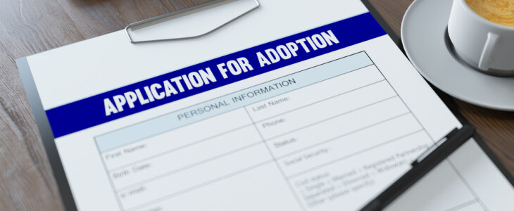 Application for Adoption Form.